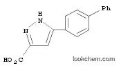 Molecular Structure of 1037816-85-5 (5-(4-phenylphenyl)-1H-pyrazole-3-carboxylic acid)
